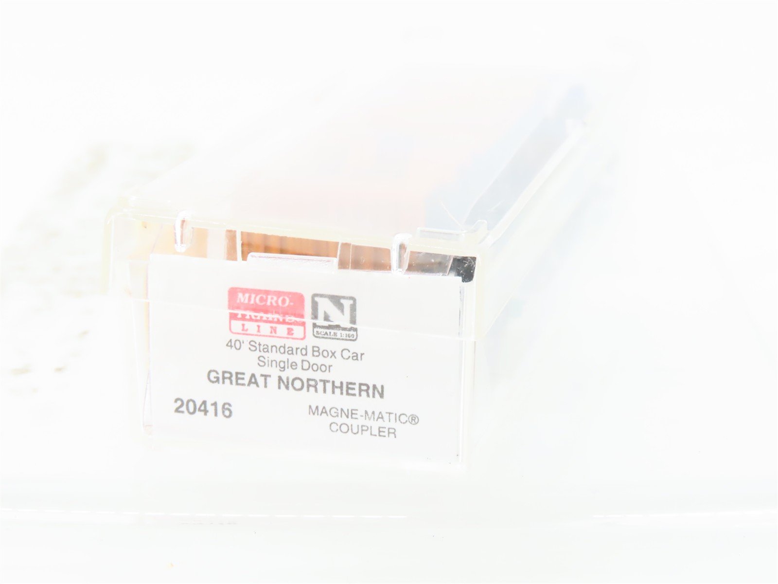 N Scale Micro-Trains MTL 20416 GN Great Northern 40' Boxcar #18007 Weathered