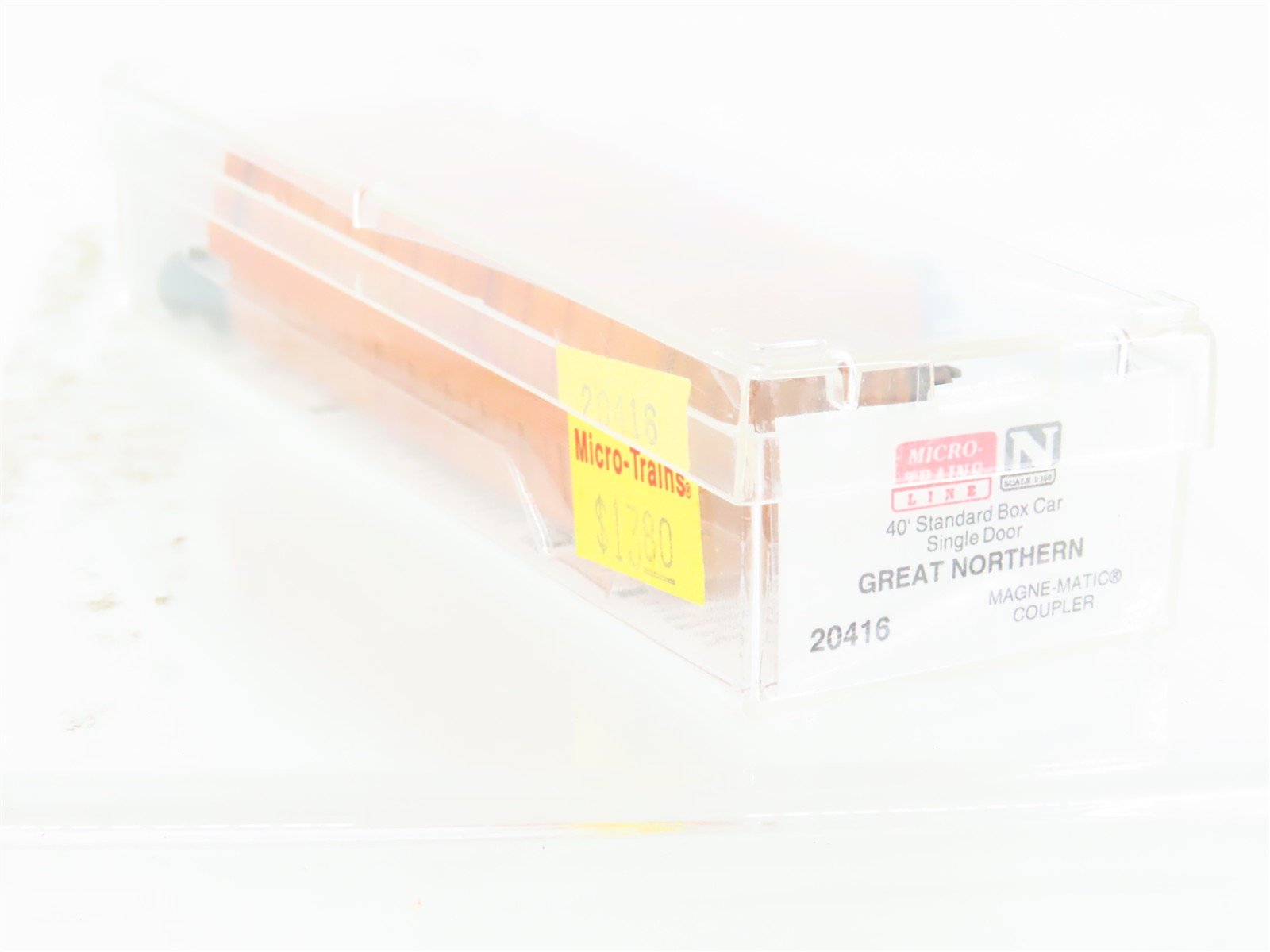 N Scale Micro-Trains MTL 20416 GN Great Northern 40' Boxcar #18007 Weathered