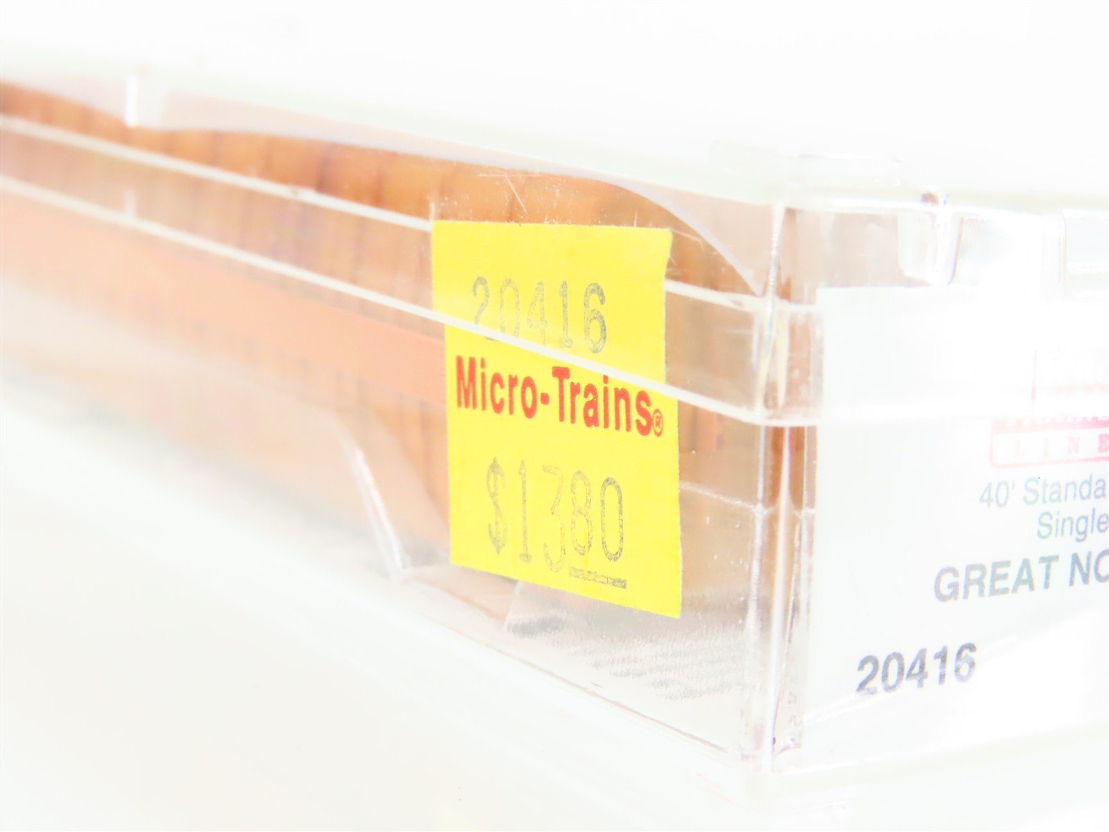 N Scale Micro-Trains MTL 20416 GN Great Northern 40' Boxcar #18007 Weathered
