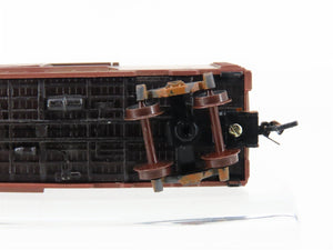 N Scale Micro-Trains MTL 20060 ATSF Santa Fe 40' Boxcar #143585 Weathered