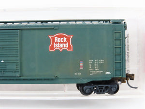 N Scale Micro-Trains MTL 31300 RI Rock Island 50' Boxcar #110012 Weathered