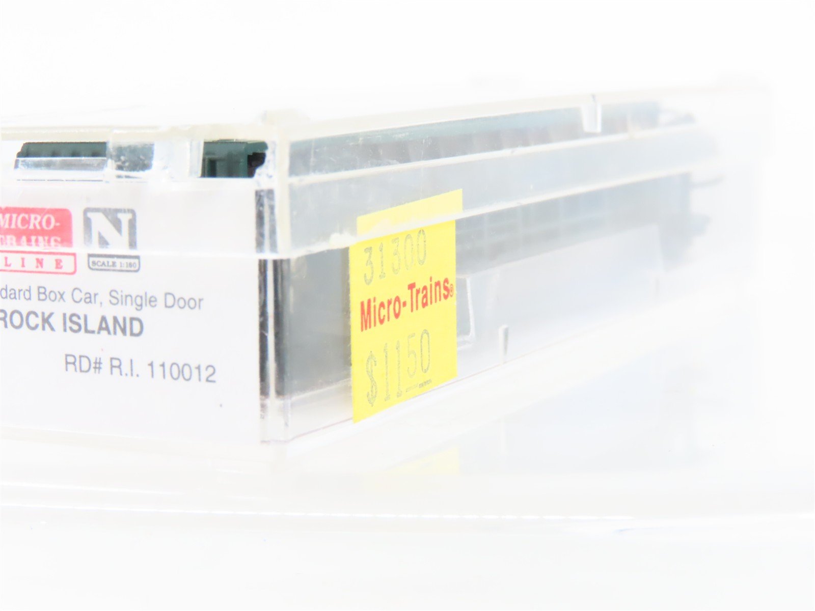 N Scale Micro-Trains MTL 31300 RI Rock Island 50' Boxcar #110012 Weathered