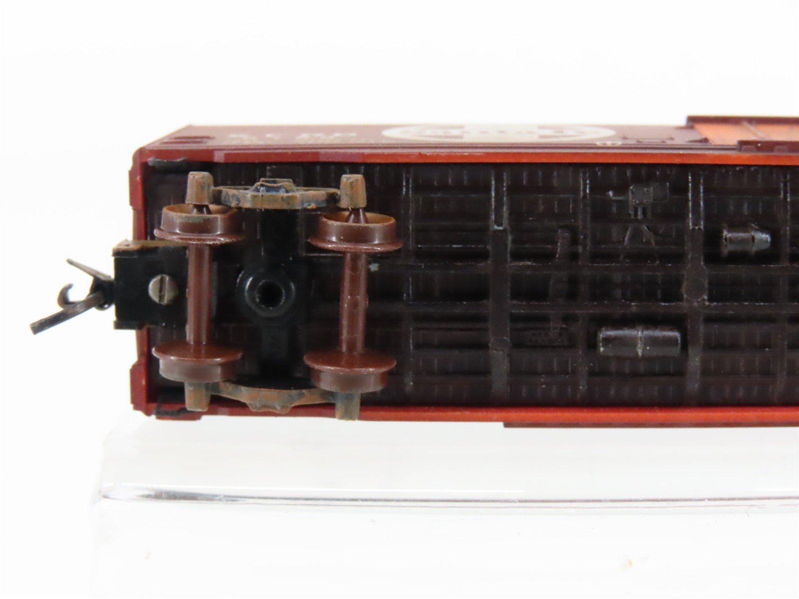 N Scale Micro-Trains MTL 32350 SFRD Santa Fe 50' Boxcar #6169 Weathered