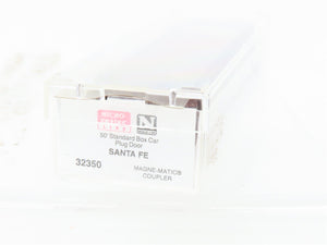 N Scale Micro-Trains MTL 32350 SFRD Santa Fe 50' Boxcar #6169 Weathered