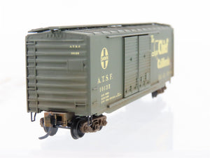 N Scale Micro-Trains MTL 34290 ATSF Santa Fe 50' Boxcar #10135 Weathered
