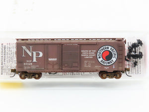 N Scale Micro-Trains MTL 20236 NP northern Pacific 40' Boxcar #8345 Weathered