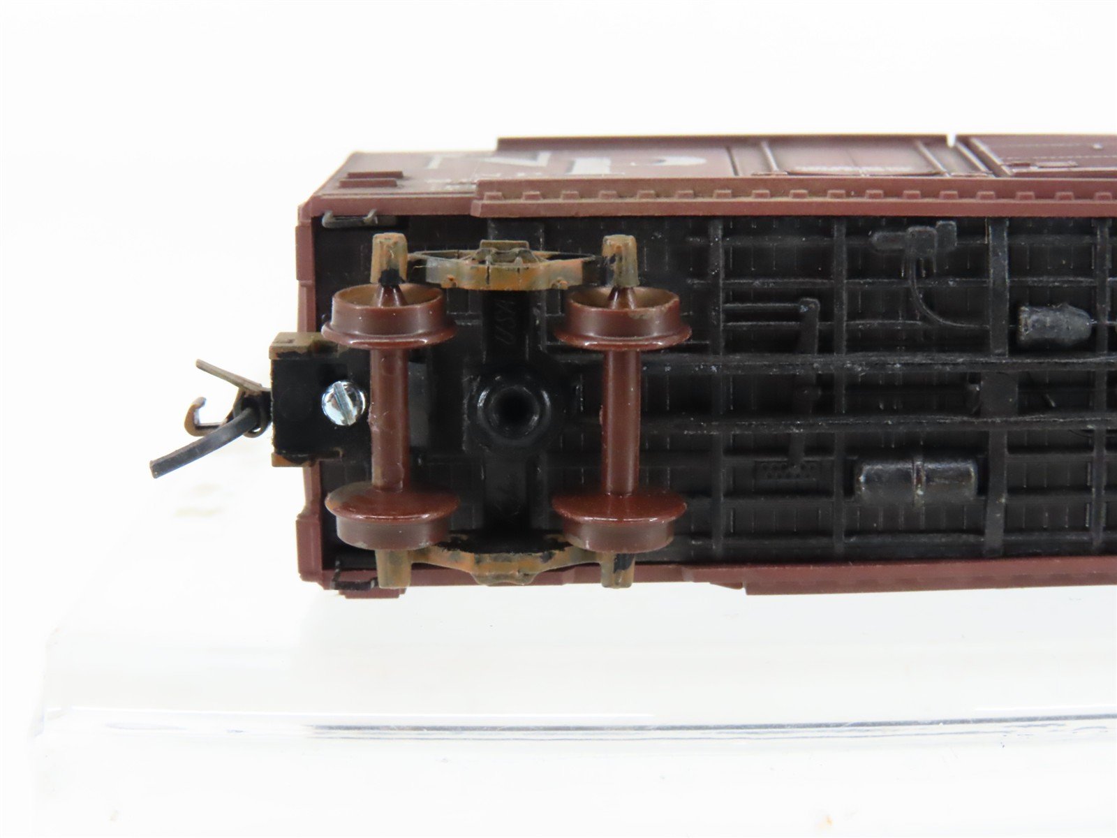 N Scale Micro-Trains MTL 20236 NP northern Pacific 40' Boxcar #8345 Weathered
