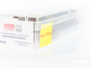 N Scale Micro-Trains MTL 20236 NP northern Pacific 40' Boxcar #8345 Weathered