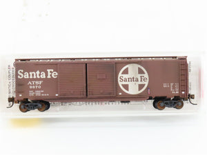 N Scale Micro-Trains MTL 78060 ATSF Santa Fe 50' Boxcar #9870 Weathered