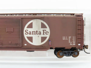 N Scale Micro-Trains MTL 78060 ATSF Santa Fe 50' Boxcar #9870 Weathered