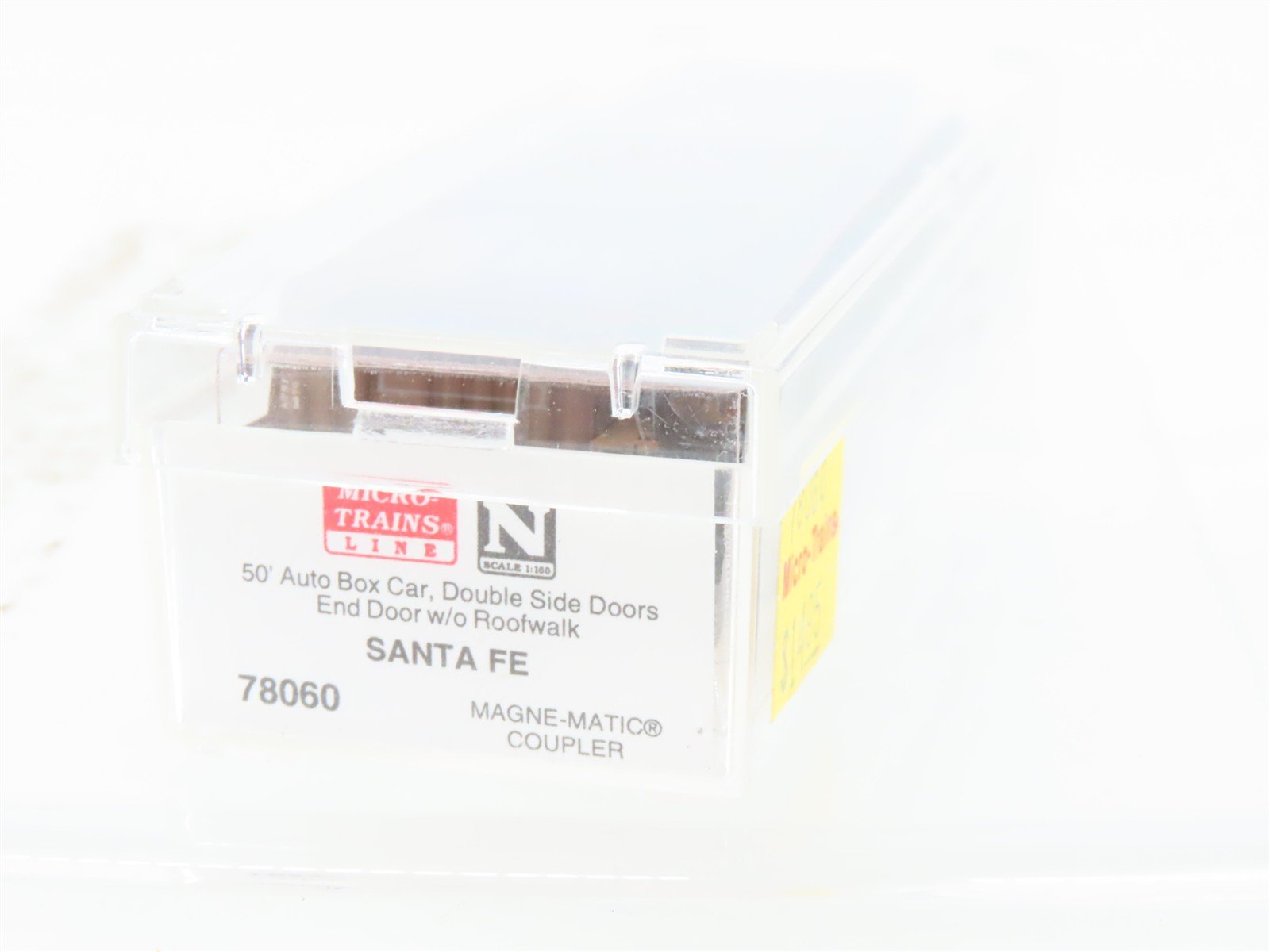N Scale Micro-Trains MTL 78060 ATSF Santa Fe 50' Boxcar #9870 Weathered
