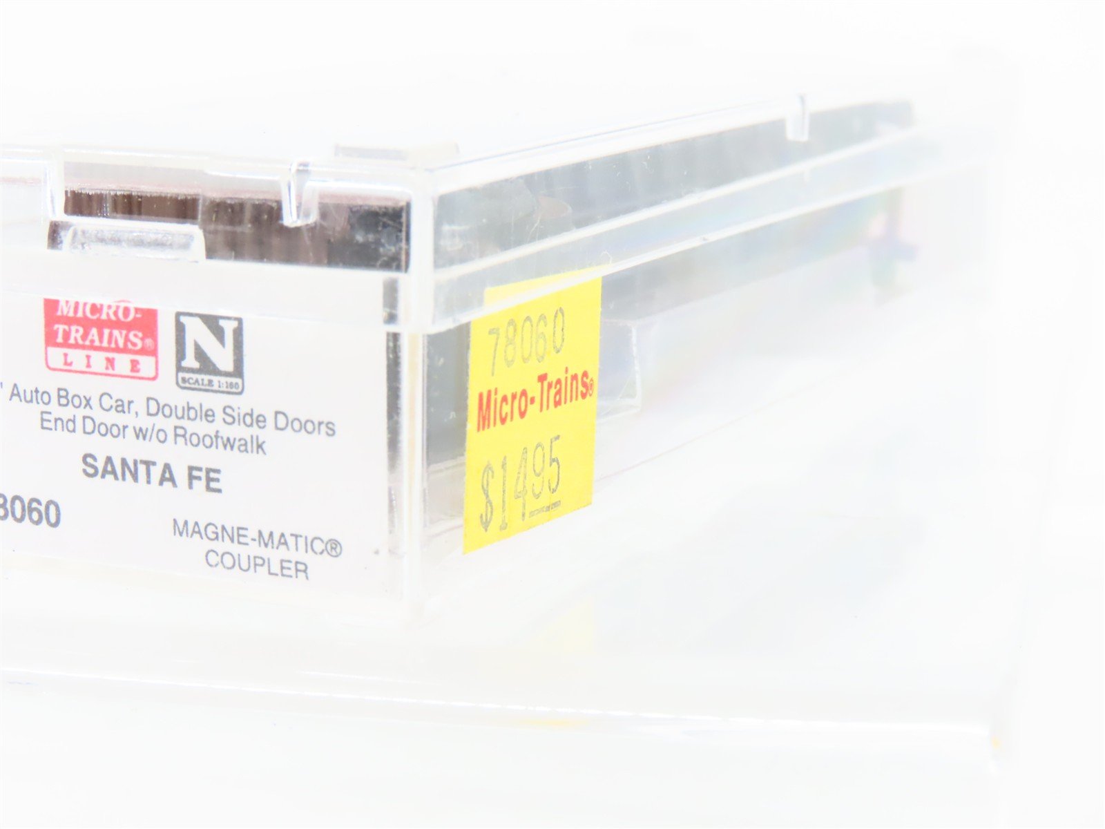 N Scale Micro-Trains MTL 78060 ATSF Santa Fe 50' Boxcar #9870 Weathered