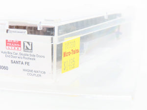 N Scale Micro-Trains MTL 78060 ATSF Santa Fe 50' Boxcar #9870 Weathered