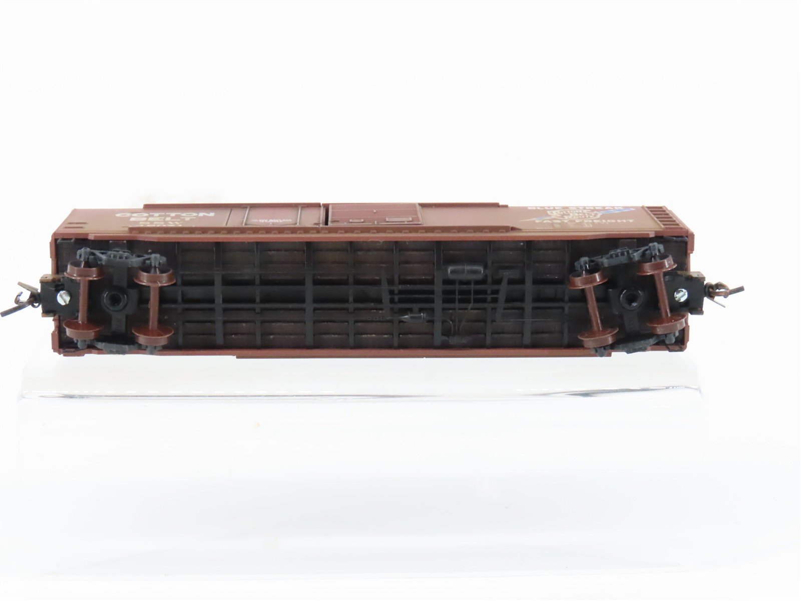 N Scale Micro-Trains MTL 33060 SSW Cotton Belt 50' Boxcar #48071 Weathered
