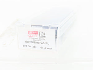 N Micro-Trains MTL 02100170 NP Northern Pacific 40' Boxcar #98524 Weathered