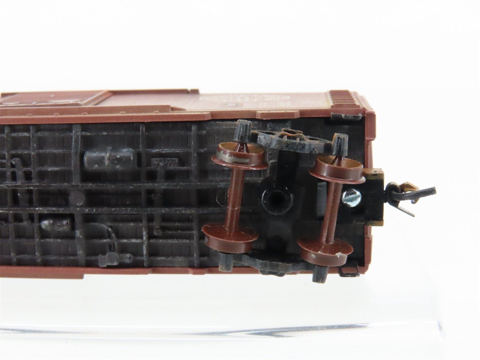 N Micro-Trains MTL 20850 SPS Spokane Portland Seattle 40' Boxcar 12218 Weathered
