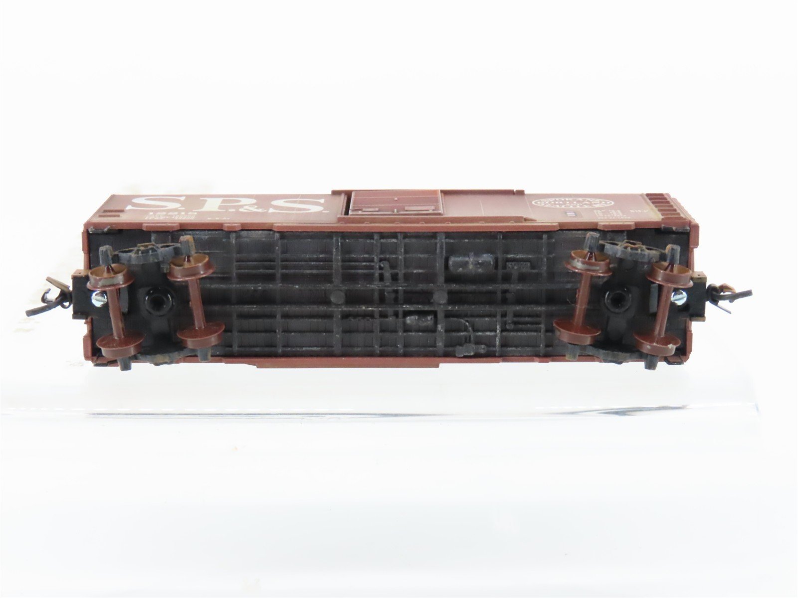 N Micro-Trains MTL 20850 SPS Spokane Portland Seattle 40' Boxcar 12218 Weathered