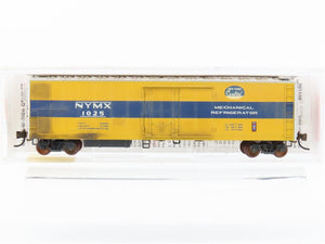 N Scale Micro-Trains MTL 69080 NYMX New York Central 51' Reefer #1025 Weathered