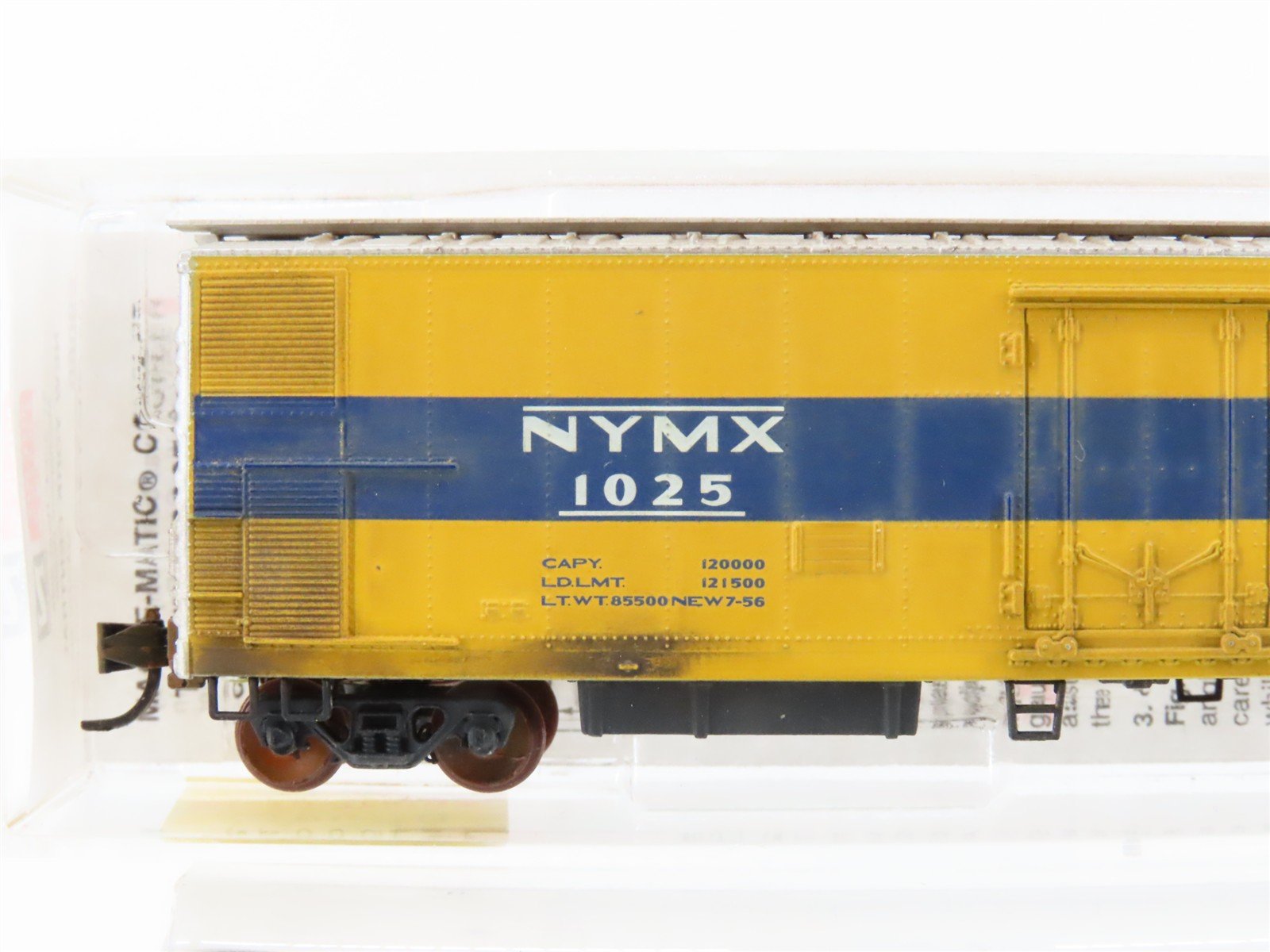 N Scale Micro-Trains MTL 69080 NYMX New York Central 51' Reefer #1025 Weathered