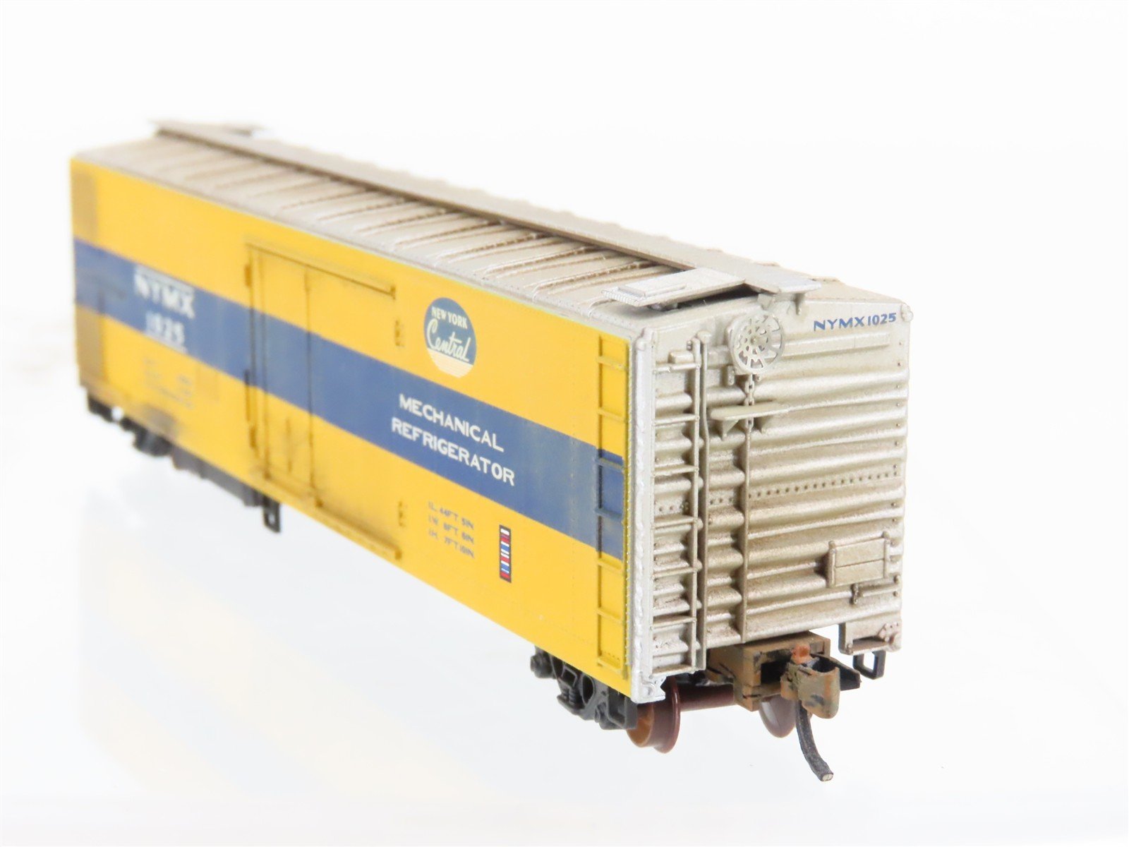 N Scale Micro-Trains MTL 69080 NYMX New York Central 51' Reefer #1025 Weathered