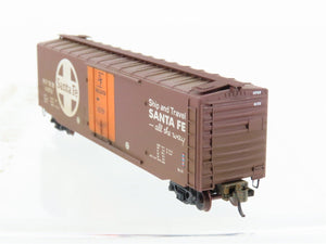 N Scale Micro-Trains MTL 32050/3 SFRB Santa Fe 50' Boxcar #6372 Weathered