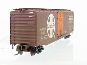 N Scale Micro-Trains MTL 32050/3 SFRB Santa Fe 50' Boxcar #6372 Weathered