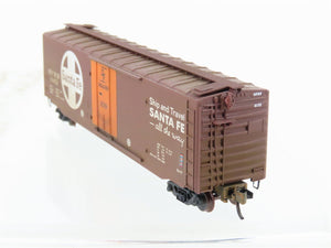 N Scale Micro-Trains MTL 32050/3 SFRB Santa Fe 50' Boxcar #6372 Weathered