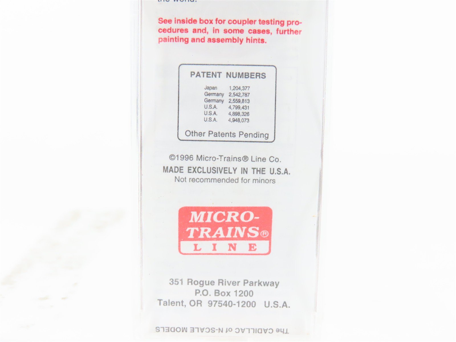 N Scale Micro-Trains MTL 32050/3 SFRB Santa Fe 50' Boxcar #6372 Weathered