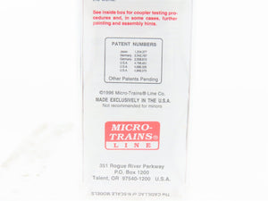 N Scale Micro-Trains MTL 32050/3 SFRB Santa Fe 50' Boxcar #6372 Weathered