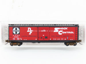 N Scale Micro-Trains MTL 31340 ATSF Santa Fe 50' Boxcar #10001 Weathered