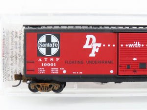 N Scale Micro-Trains MTL 31340 ATSF Santa Fe 50' Boxcar #10001 Weathered