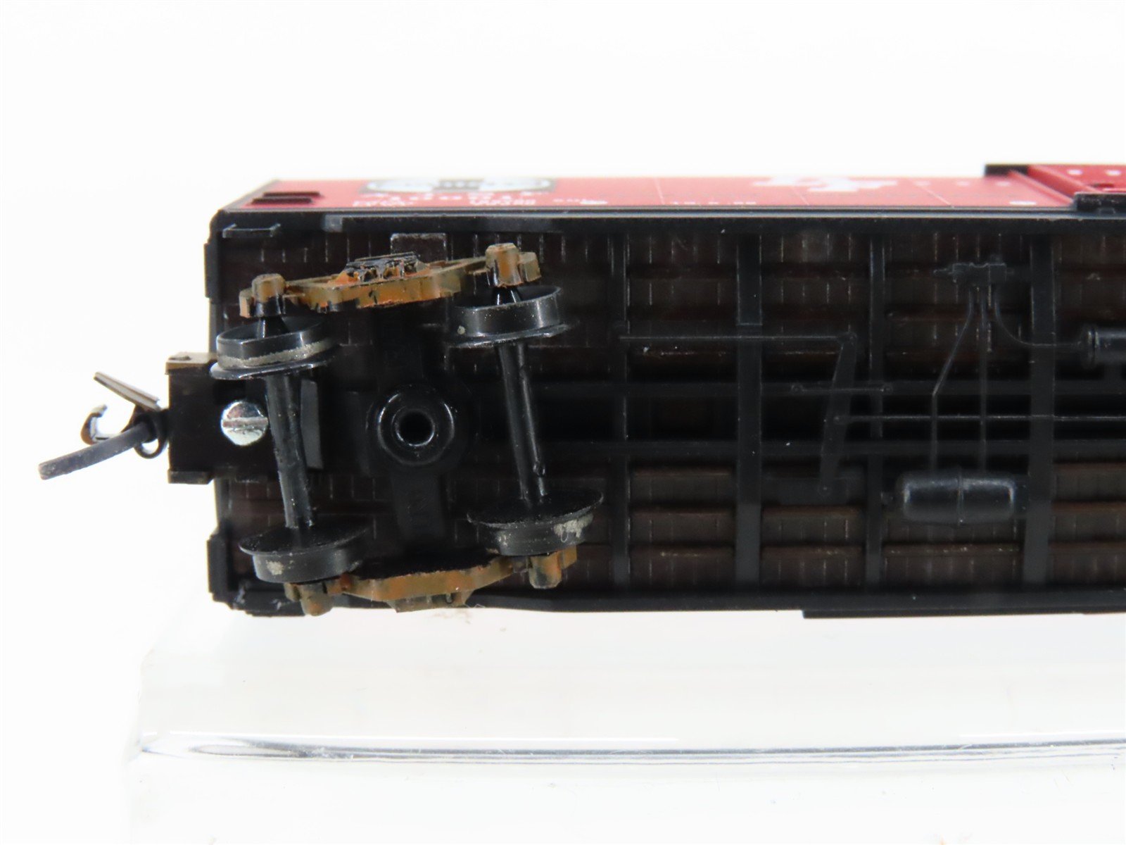 N Scale Micro-Trains MTL 31340 ATSF Santa Fe 50' Boxcar #10001 Weathered