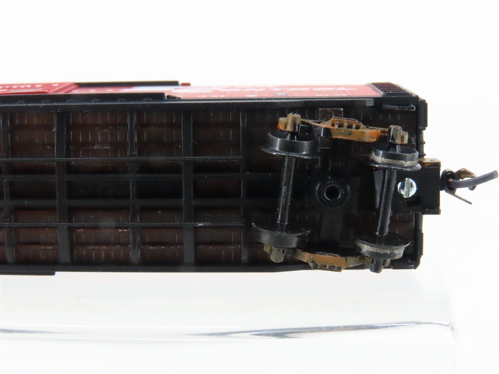 N Scale Micro-Trains MTL 31340 ATSF Santa Fe 50' Boxcar #10001 Weathered