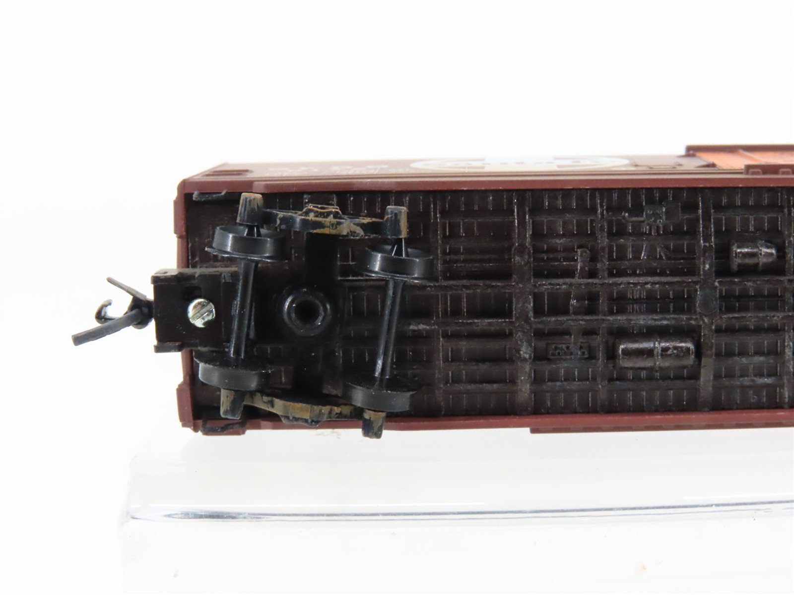 N Scale Micro-Trains MTL 32050/3 SFRB Santa Fe 50' Boxcar #6172 Weathered