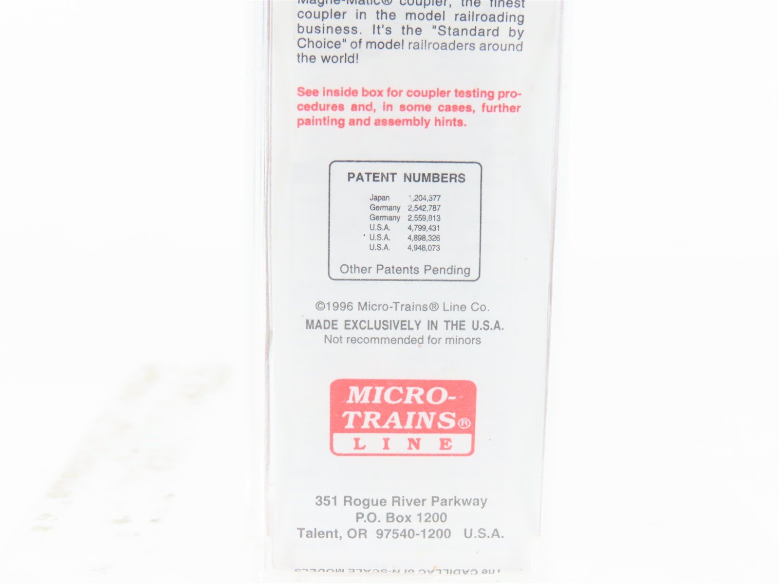 N Scale Micro-Trains MTL 32050/3 SFRB Santa Fe 50' Boxcar #6172 Weathered
