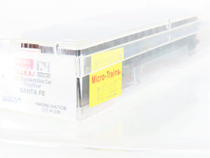 N Scale Micro-Trains MTL 32050/3 SFRB Santa Fe 50' Boxcar #6172 Weathered