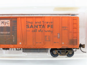 N Scale Micro-Trains MTL 70070 SFRC Santa Fe 51' Mech Reefer #1796 Weathered