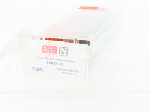 N Scale Micro-Trains MTL 70070 SFRC Santa Fe 51' Mech Reefer #1796 Weathered