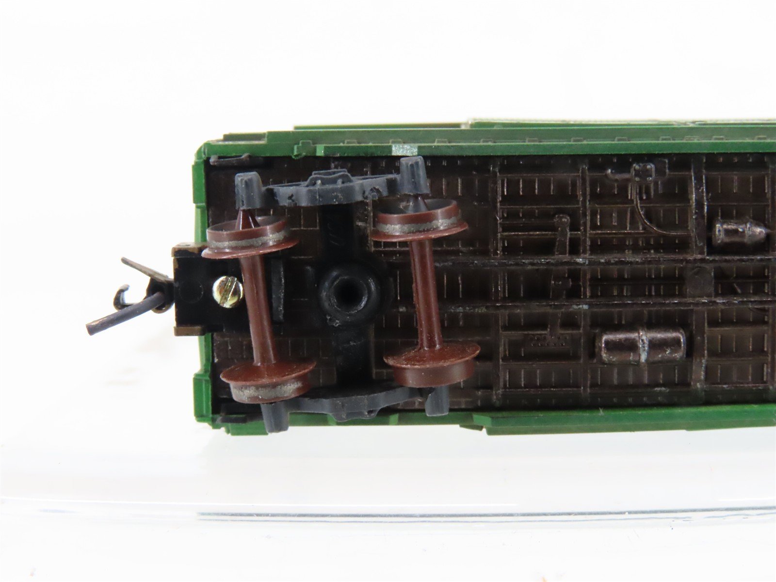 N Micro-Trains MTL 23080 BN Burlington Northern 40' Boxcar #198961 Weathered