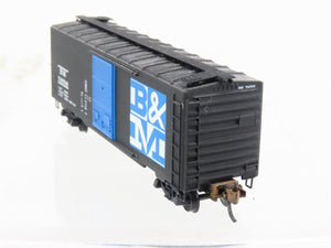 N Scale Micro-Trains MTL 20400 B&M Boston & Maine 40' Boxcar #74706 Weathered