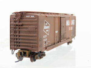N Scale Micro-Trains MTL 33100 MILW Milwaukee Road 50' Boxcar #12125 Weathered