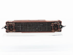 N Scale Micro-Trains MTL 33100 MILW Milwaukee Road 50' Boxcar #12125 Weathered