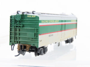 N Scale Micro-Trains MTL 52080 REX Railway Express 52' Reefer #6116 Weathered