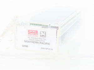 N Scale Micro-Trains MTL 22090 NP Northern Pacific 40' Boxcar #8133 Weathered
