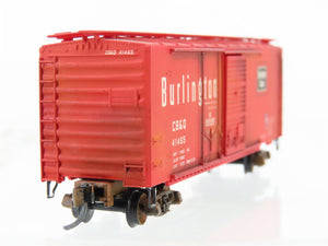 N Scale Micro-Trains MTL 22100 CBQ Burlington 40' Boxcar #41465 Weathered