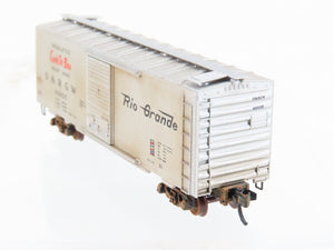 N Scale Micro-Trains MTL 20110 DRGW Rio Grande 40' Boxcar #60035 Weathered