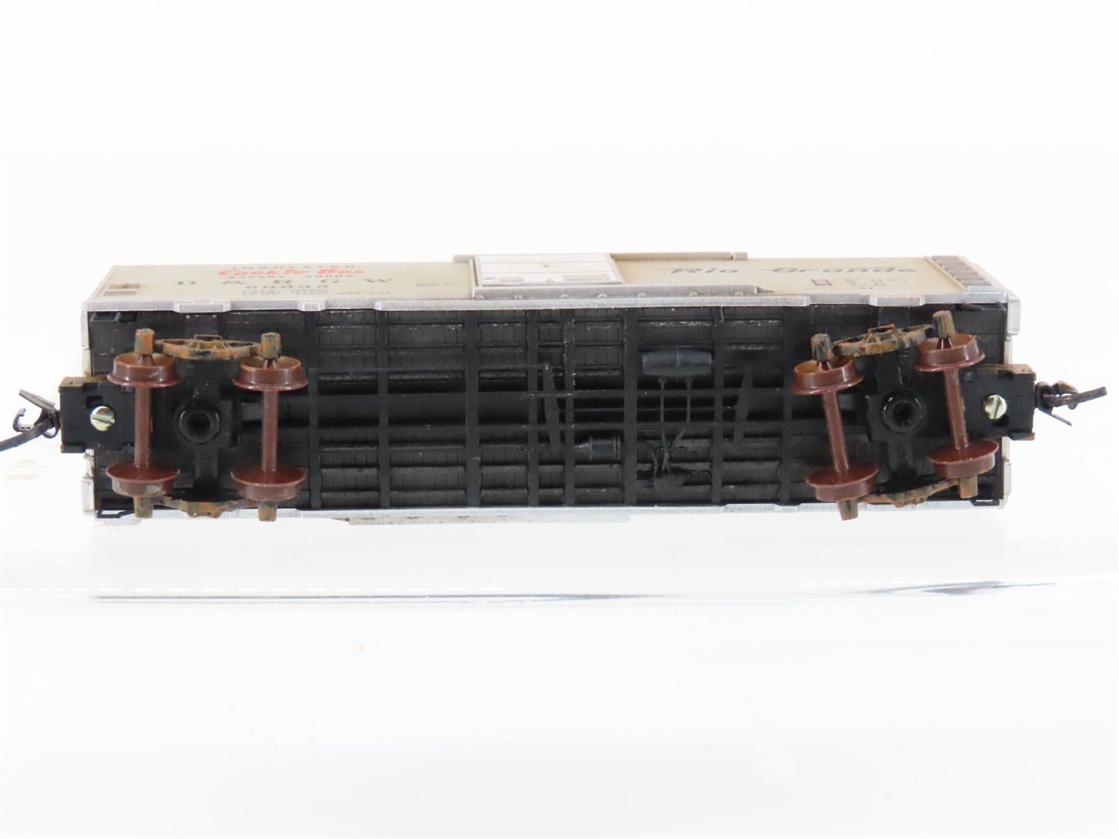 N Scale Micro-Trains MTL 20110 DRGW Rio Grande 40' Boxcar #60035 Weathered