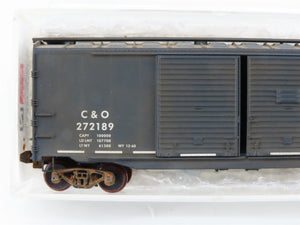 N Scale Micro-Trains MTL 78070 C&O Railway 50' Boxcar #272189 Weathered