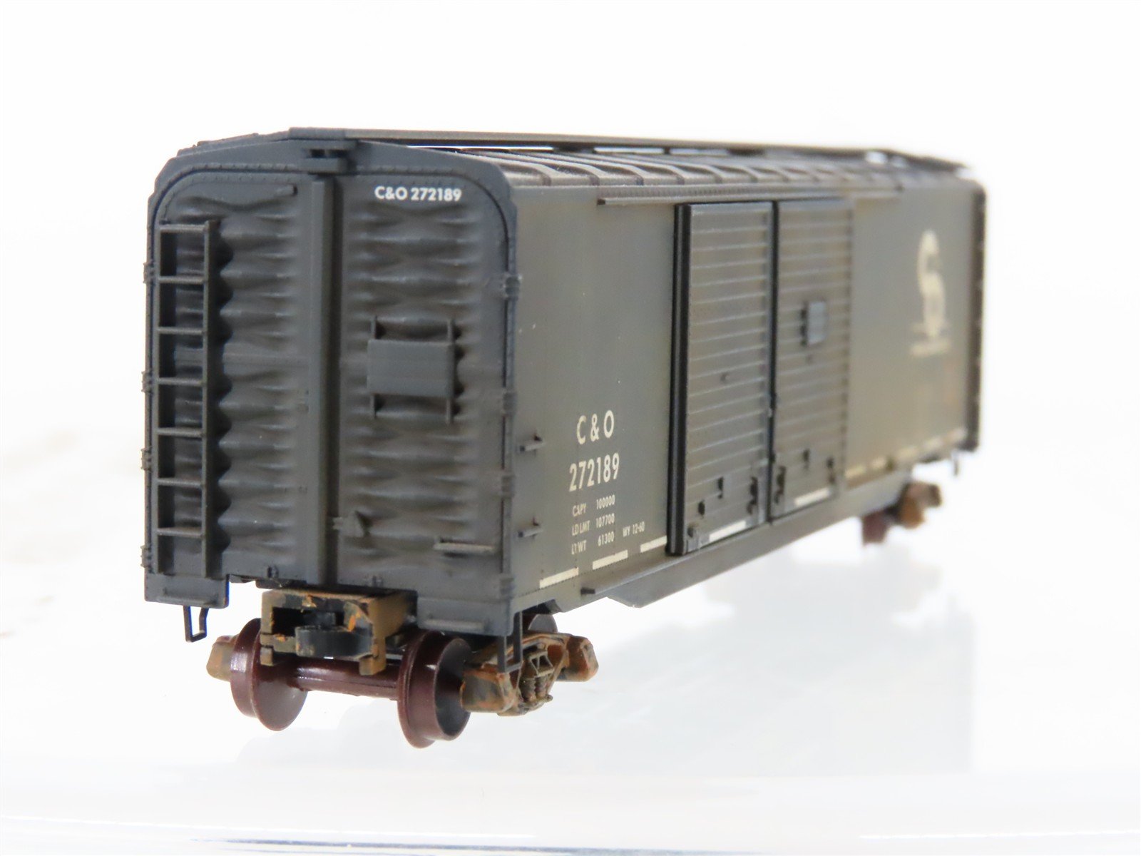 N Scale Micro-Trains MTL 78070 C&O Railway 50' Boxcar #272189 Weathered