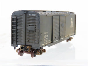 N Scale Micro-Trains MTL 78070 C&O Railway 50' Boxcar #272189 Weathered
